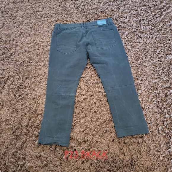 SMOKE RISE Jeans W40 L34 Distressed with Tears and Red under tears - Picture 2 of 8